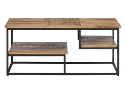 Discount Mesa de centro 90x50x39 cm teca recuperada maciça PT319441 Castanho