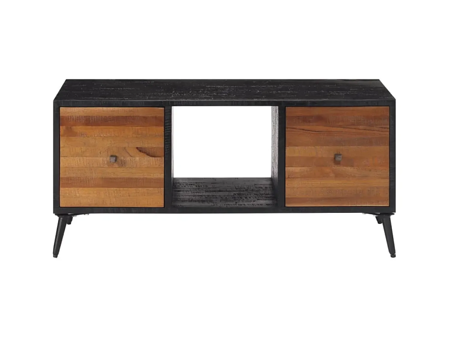 Mesa de centro 90x50x41 cm teca recuperada maciça PT294023^ Mesa De Centro