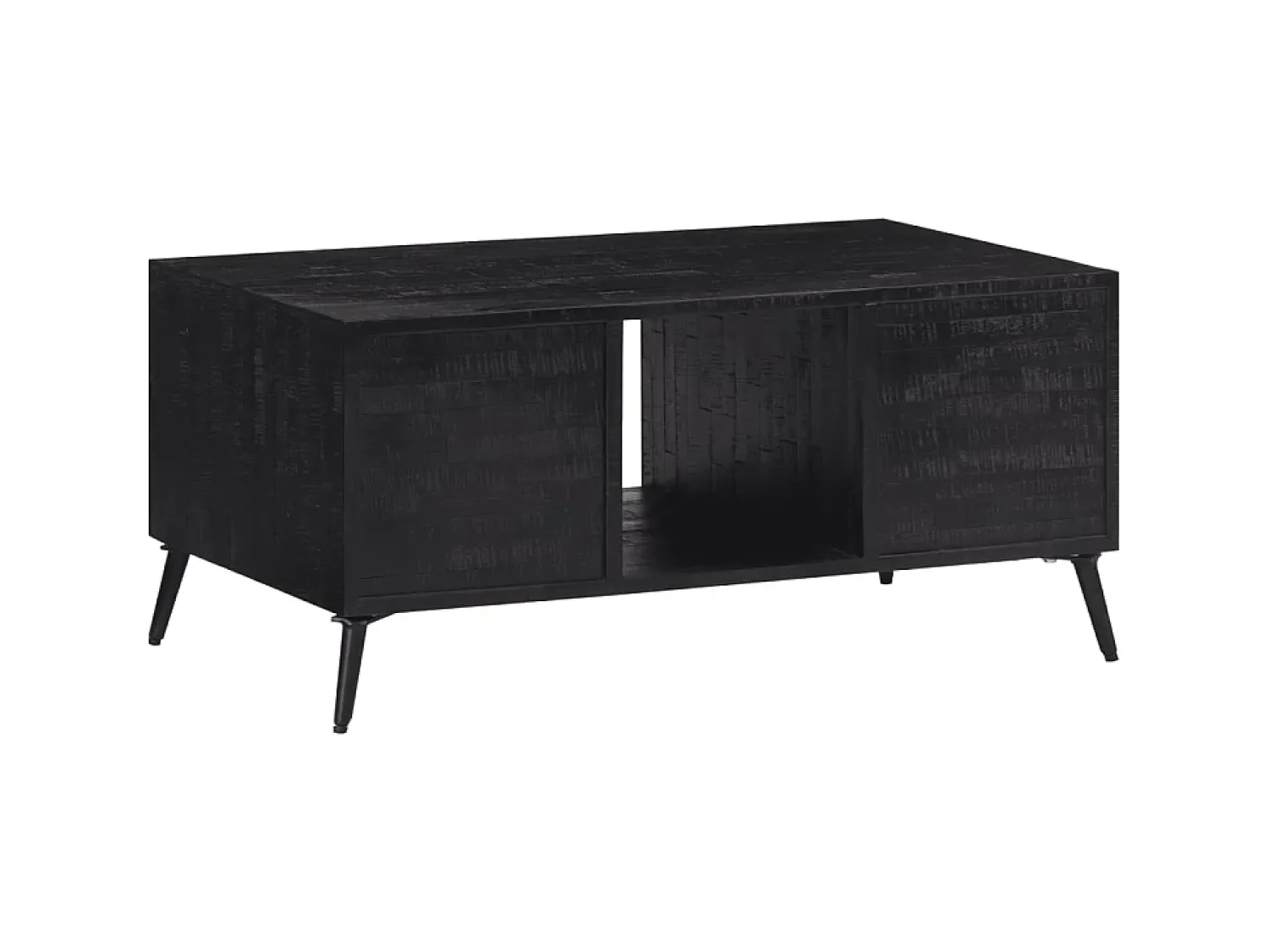 Mesa de centro 90x50x41 cm teca recuperada maciça PT294023^ Mesa De Centro