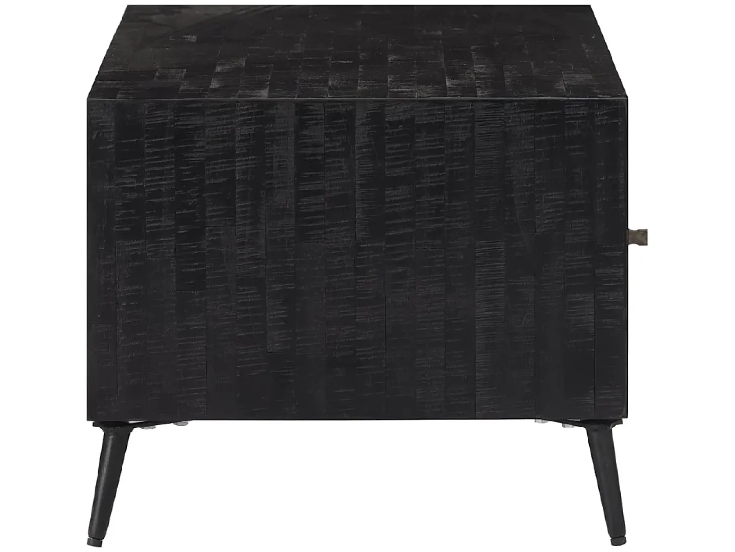 Mesa de centro 90x50x41 cm teca recuperada maciça PT294023^ Mesa De Centro