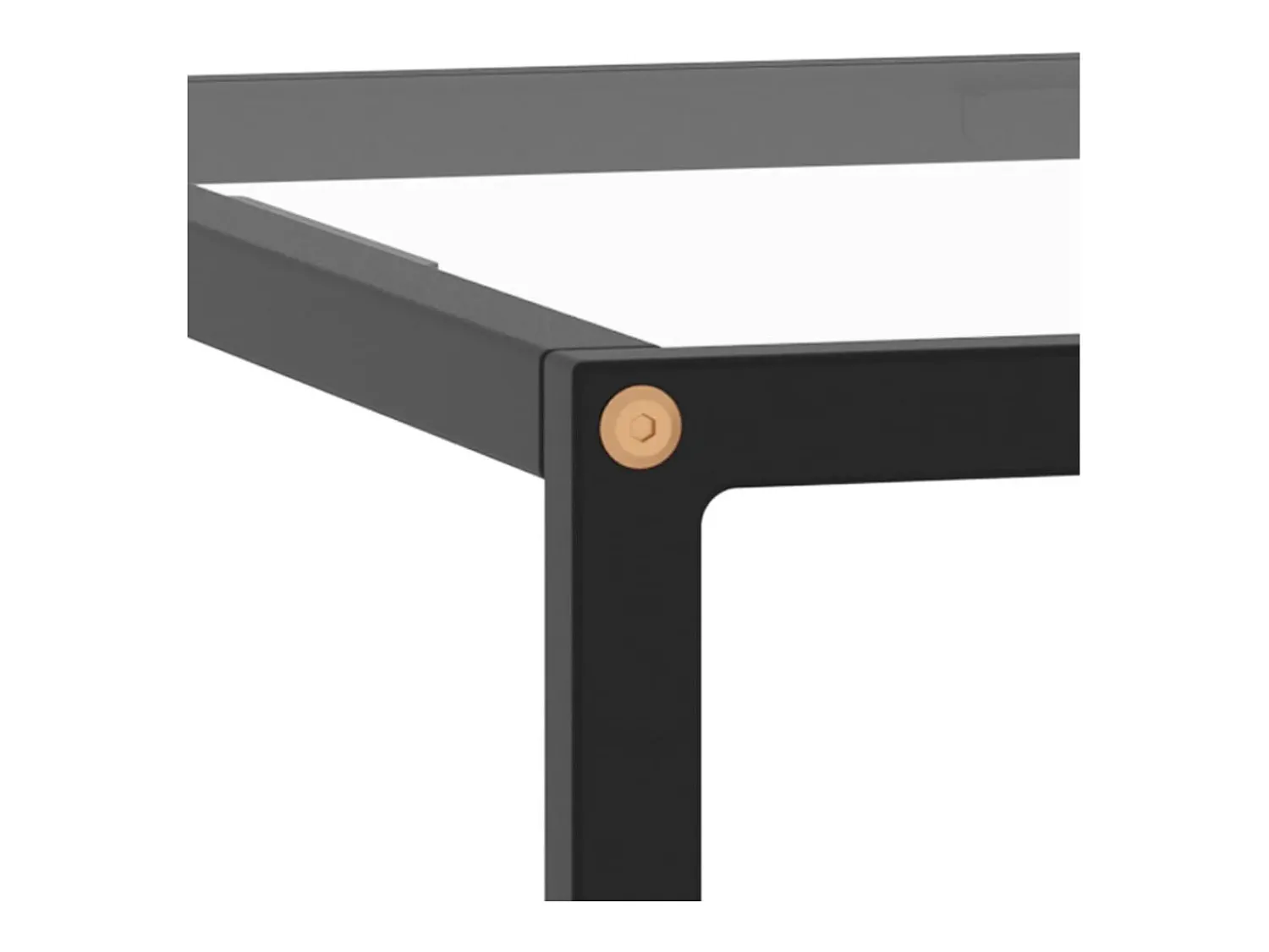 Sale vidaxl Mesa de centro 60x60x35 cm vidro temperado Preto