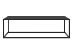 Mesa De Centro| Mesa de centro 120x50x35 cm vidro PT591725 Preto
