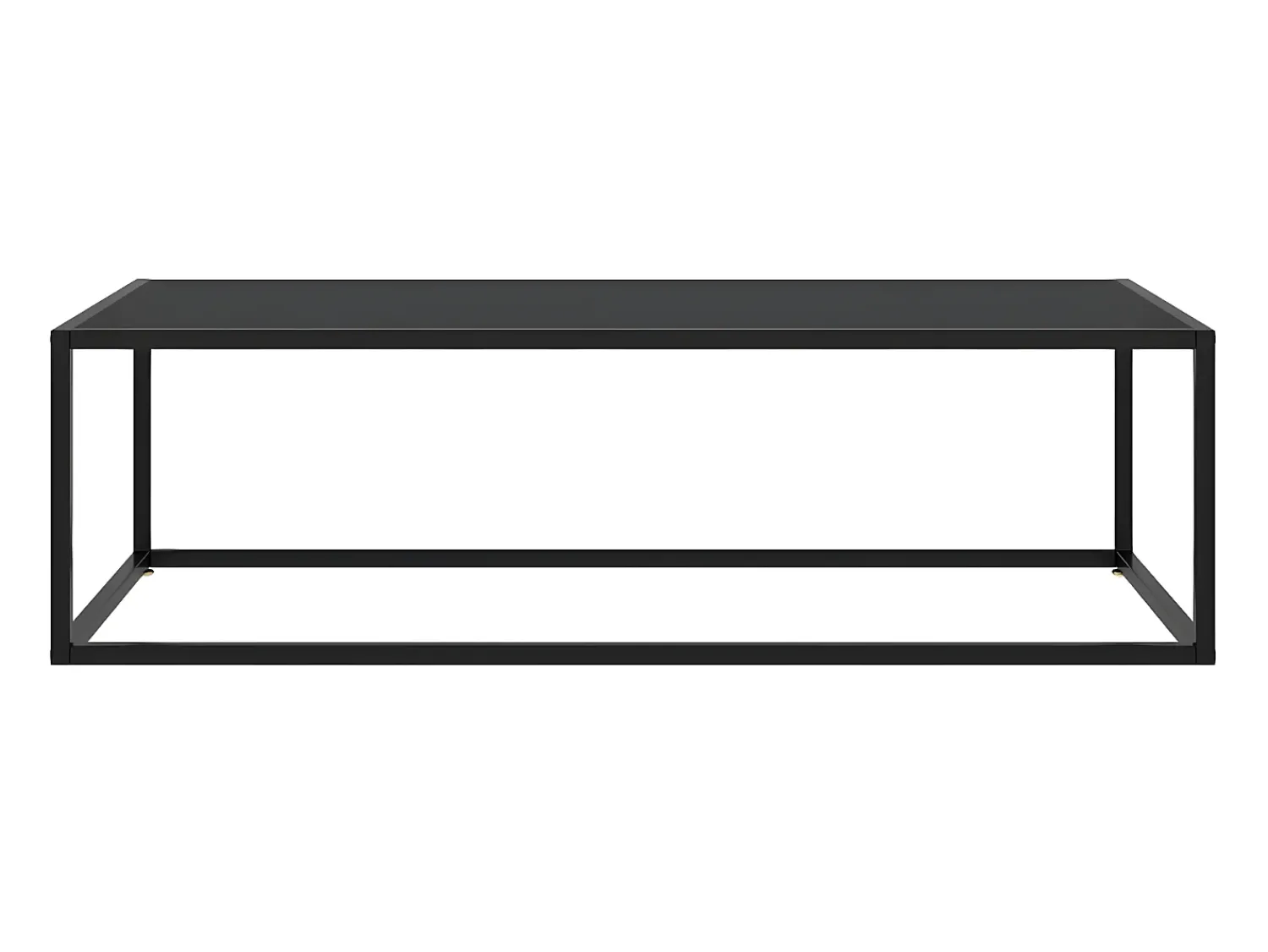Mesa De Centro| Mesa de centro 120x50x35 cm vidro PT591725 Preto