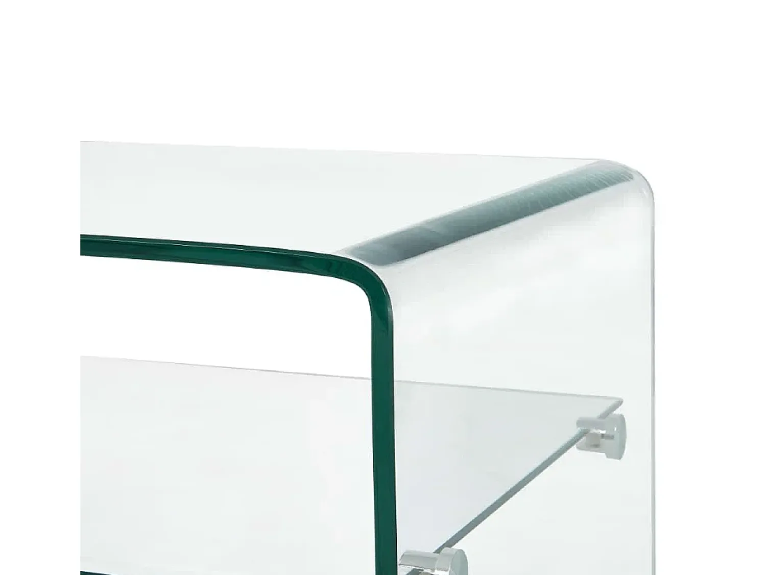 Mesa De Centro* Mesa de centro 98x45x31 cm vidro temperado PT928430 Transparente