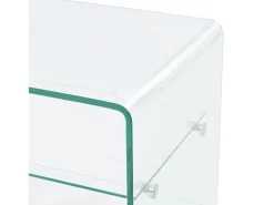 vidaxl Mesa de centro 50x40x56 cm vidro temperado^ Mesa De Centro