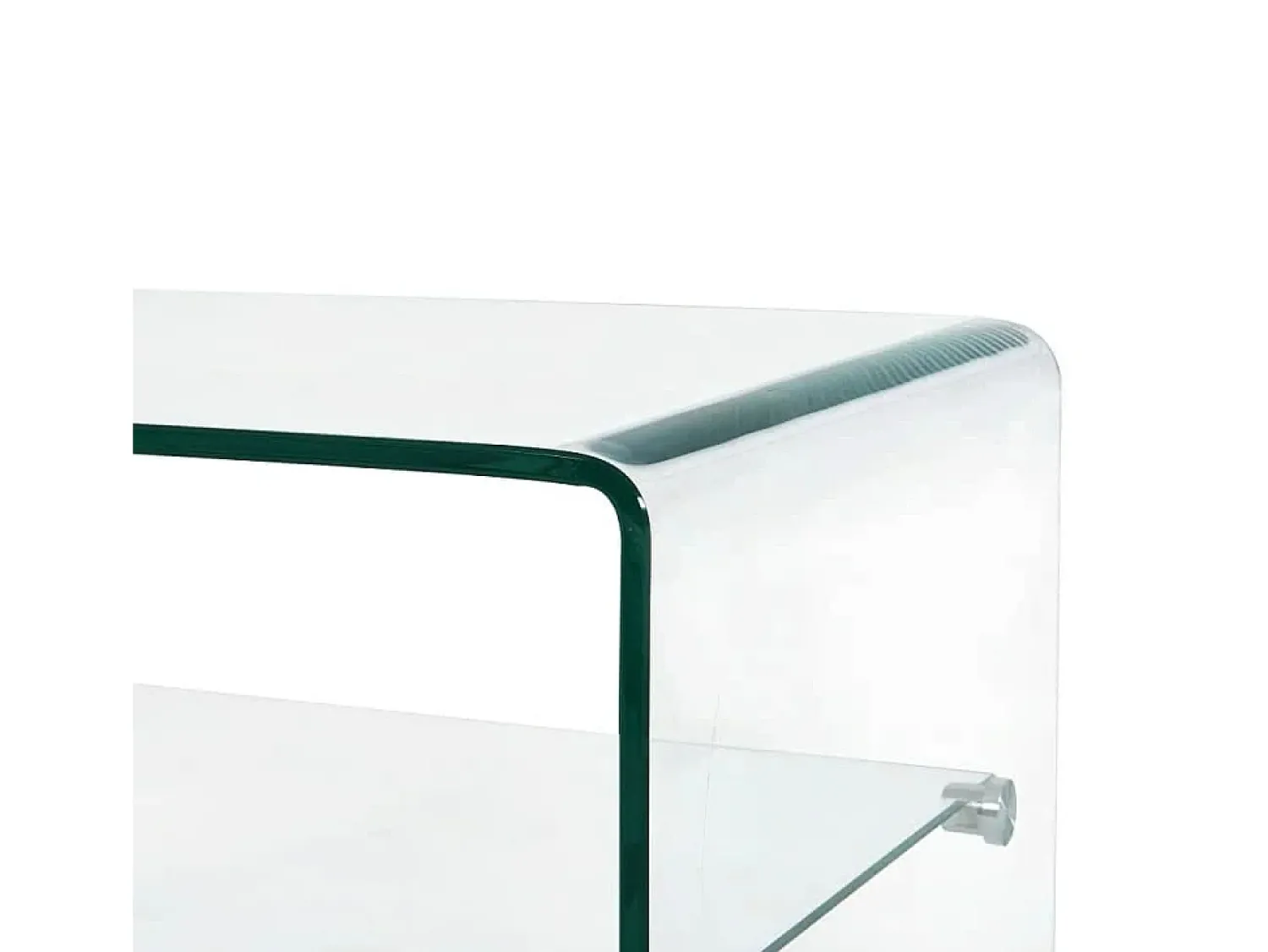 Mesa De Centro|vidaxl Mesa de centro 50x45x33 cm vidro temperado Transparente
