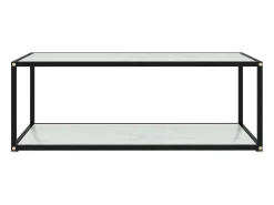 vidaxl Mesa de centro 100x50x35 cm vidro temperado^ Mesa De Centro