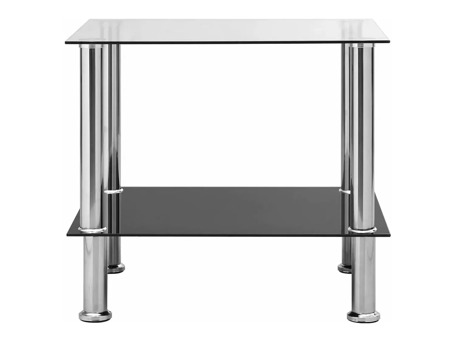 Mesa de centro 45x50x45 cm vidro temperado PT100702^ Mesa De Centro