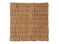 Mesa de centro 47x47x28 cm vime natural PT536093^ Mesa De Centro
