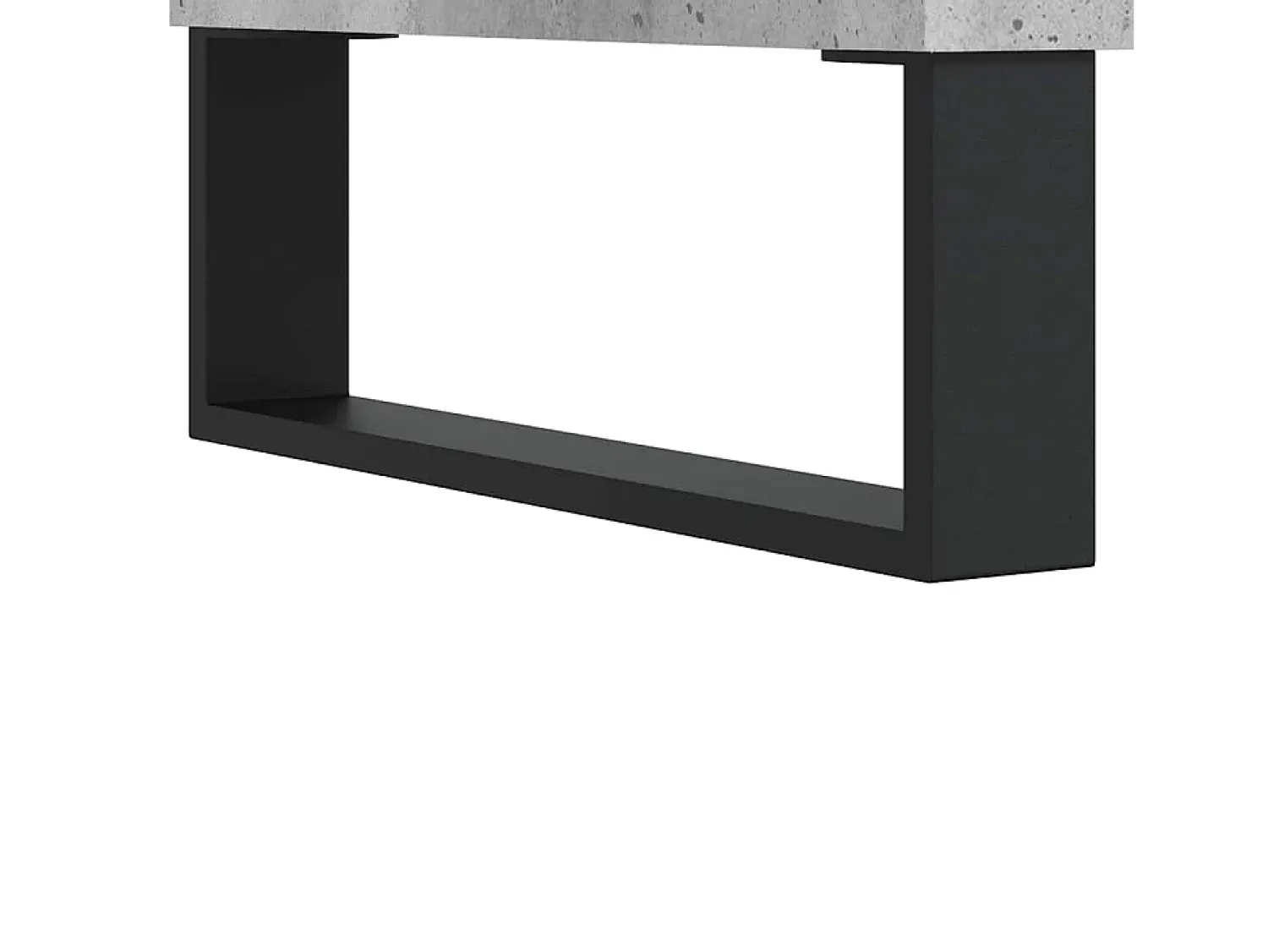Mesa De Centro|vidaxl Mesa de centro 90x44,5x45 derivados de madeira cimento Cinzento