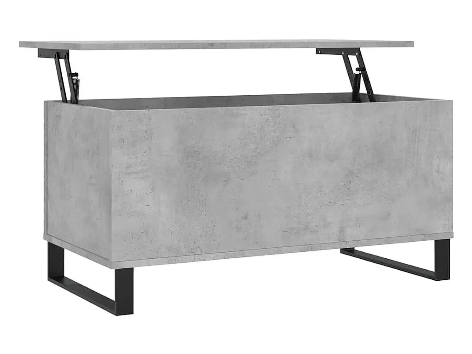 Mesa De Centro|vidaxl Mesa de centro 90x44,5x45 derivados de madeira cimento Cinzento