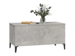 Mesa de centro 90x44,5x45 derivados de madeira cimento PT617682^ Mesa De Centro