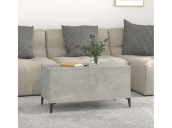 Mesa de centro 90x44,5x45 derivados de madeira cimento PT617682^ Mesa De Centro