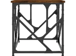 Mesa De Centro* Mesa de centro 45x45x47,5 derivados madeira carvalho fumado PT194610 Castanho