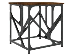 Mesa De Centro* Mesa de centro 45x45x47,5 derivados madeira carvalho fumado PT194610 Castanho