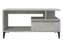 Mesa de centro 90x49x45 derivados de madeira cimento PT540218^ Mesa De Centro