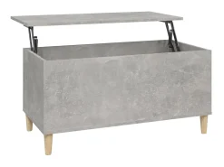Mesa de centro 90x44,5x45 derivados de madeira cimento PT478972^ Mesa De Centro