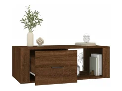 Mesa De Centro*vidaxl Mesa de centro 100x50,5x35 derivados madeira carvalho castanho Natural claro