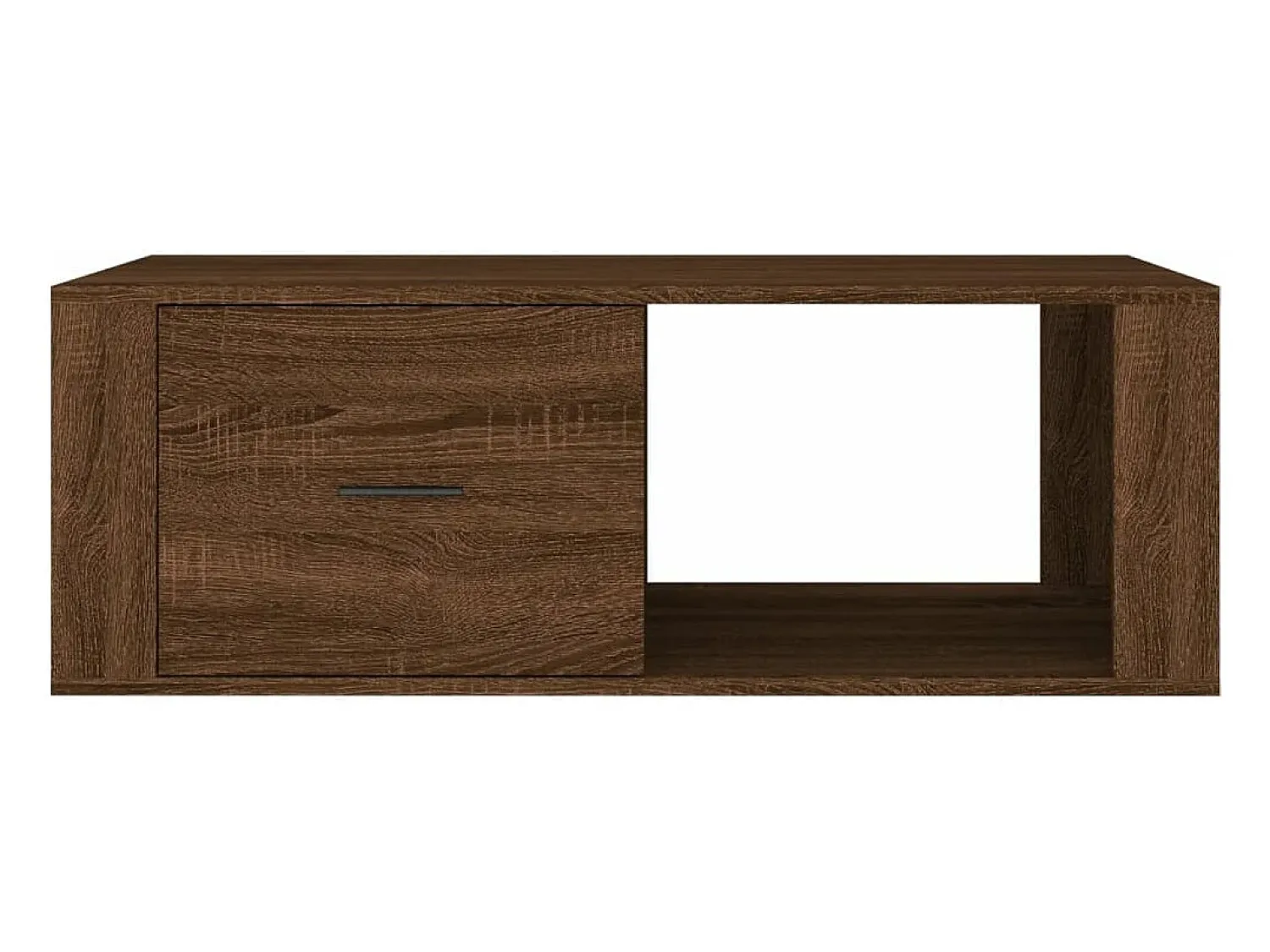 Mesa De Centro*vidaxl Mesa de centro 100x50,5x35 derivados madeira carvalho castanho Natural claro