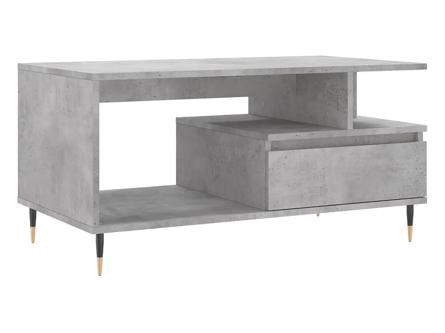 Mesa de centro 90x49x45 derivados de madeira cimento PT693208^ Mesa De Centro