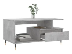 Mesa de centro 90x49x45 derivados de madeira cimento PT693208^ Mesa De Centro