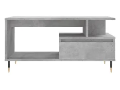 Mesa de centro 90x49x45 derivados de madeira cimento PT693208^ Mesa De Centro