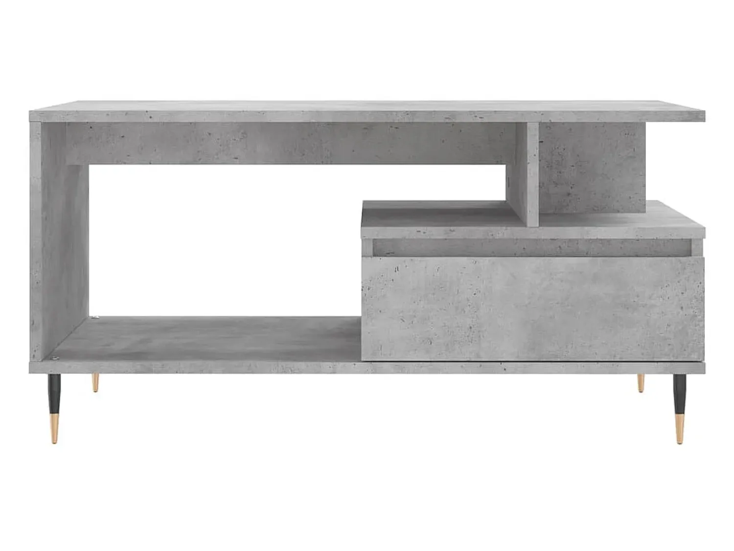 Mesa de centro 90x49x45 derivados de madeira cimento PT693208^ Mesa De Centro