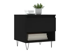 Mesa De Centro| Mesa de centro 50x46x50 derivados de madeira PT142563 Preto