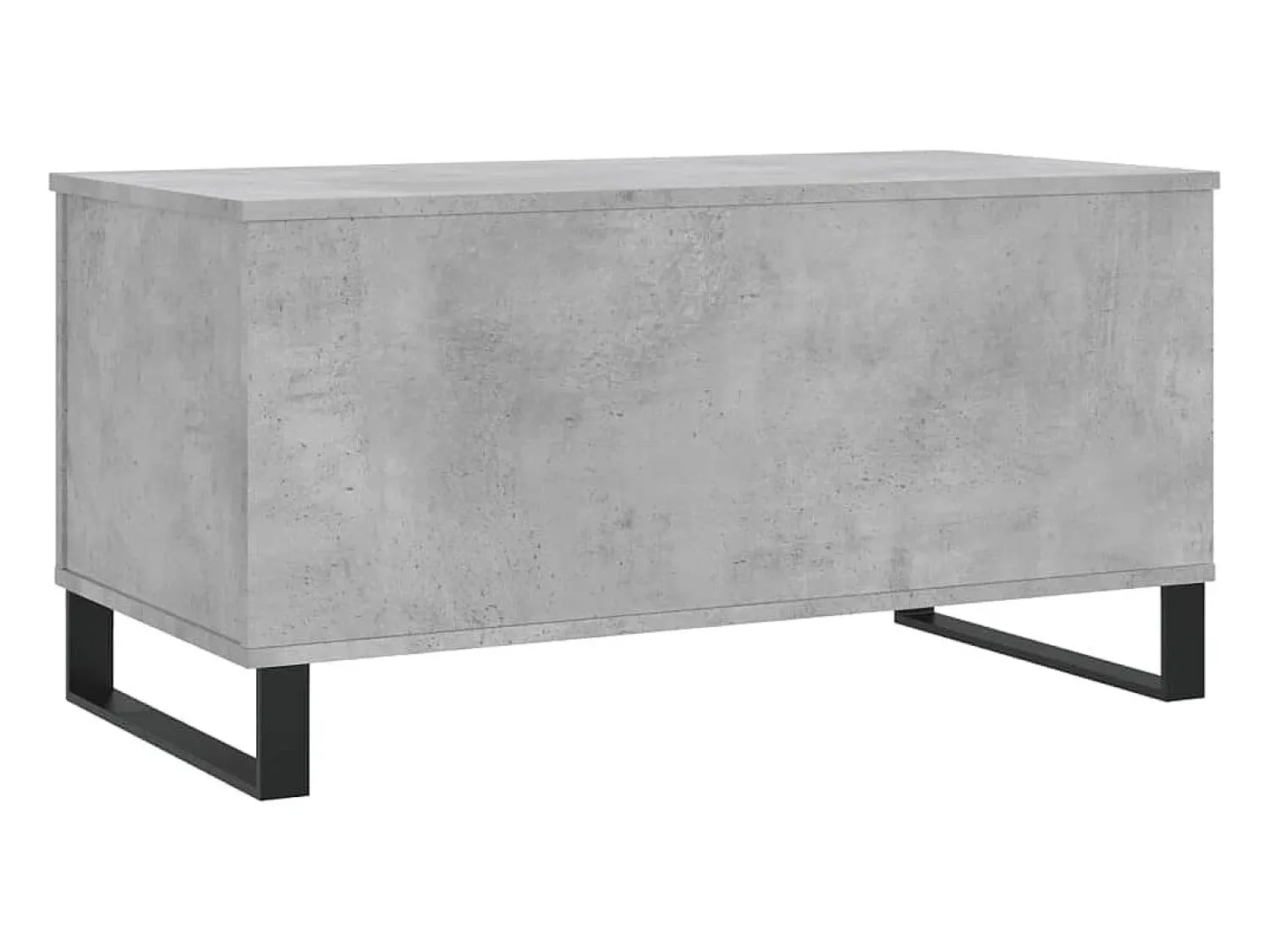Discount Mesa de centro 90x44,5x45 derivados de madeira cimento PT209210 Cinzento