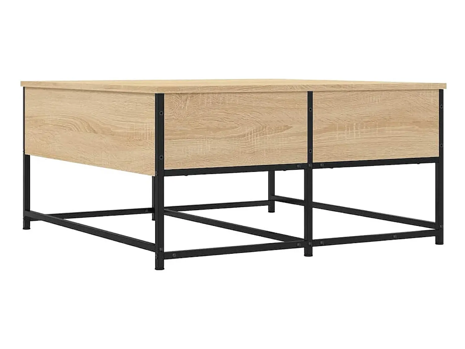 Mesa De Centro*vidaxl Mesa de centro 80x80x40 derivados de madeira carvalho sonoma Natural claro
