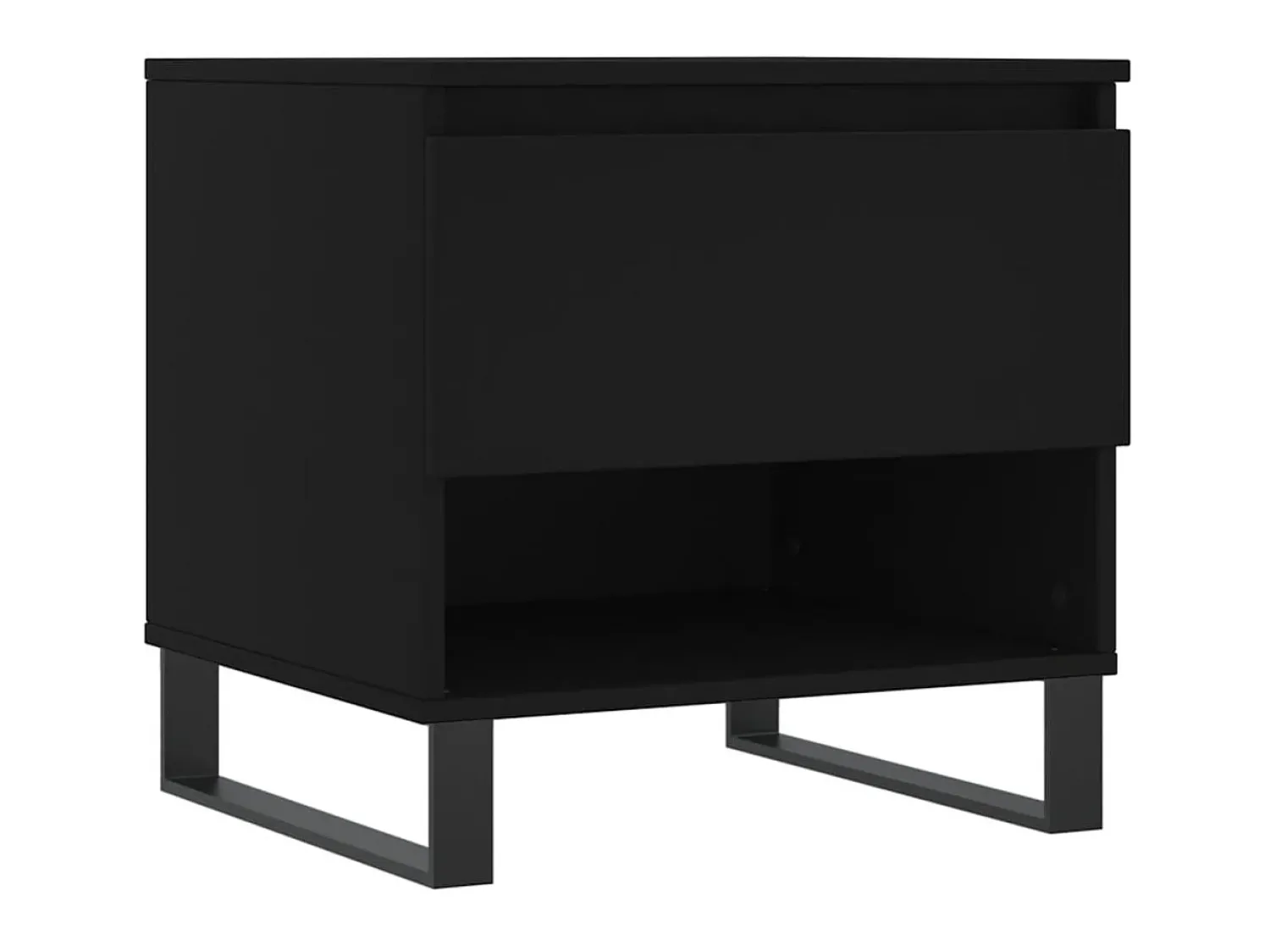 Mesa De Centro* Mesa de centro 50x46x50 derivados de madeira PT294503 Preto