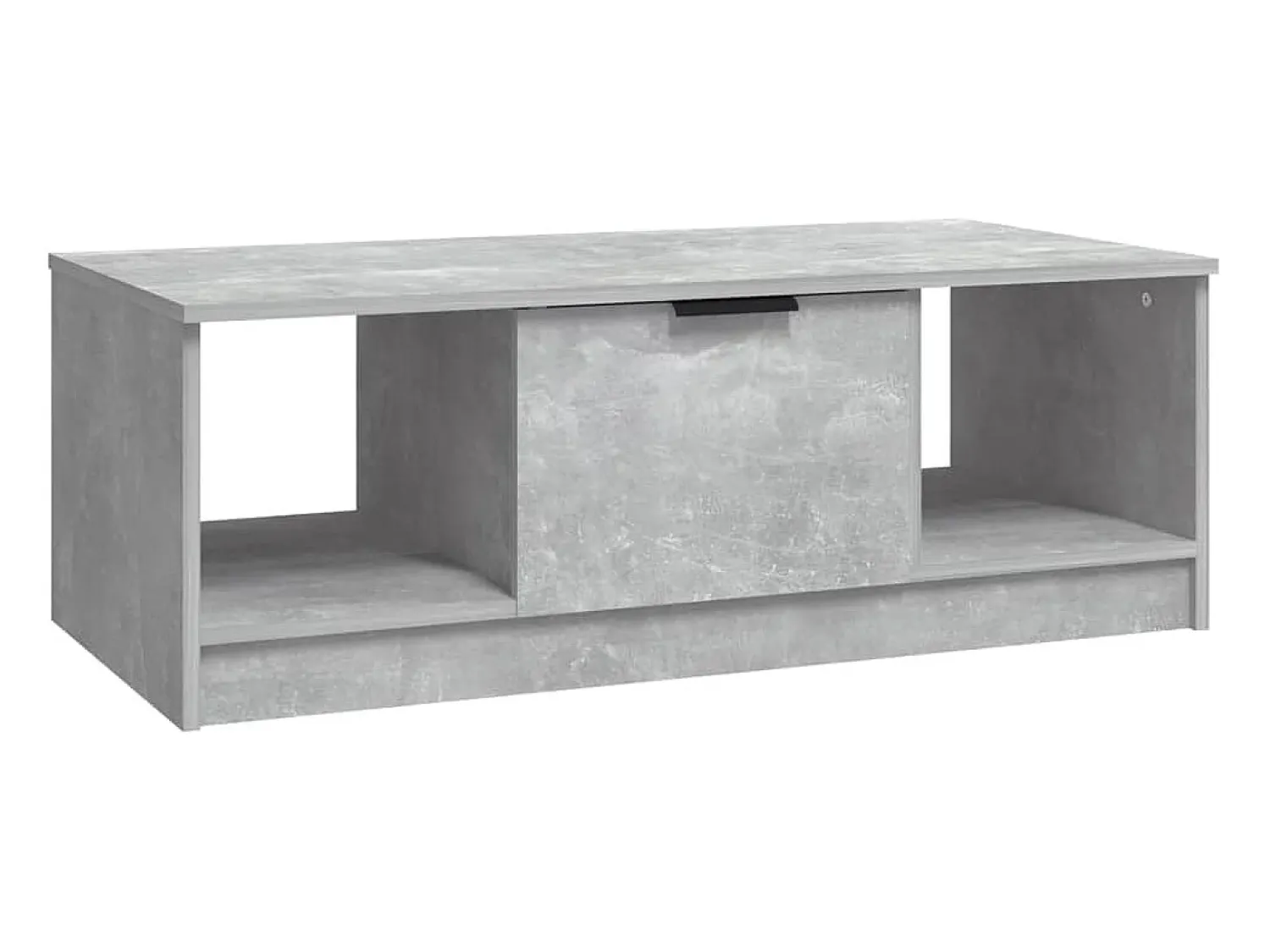 Mesa De Centro|vidaxl Mesa de centro 102x50x36 madeira processada cinza cimento Cinzento