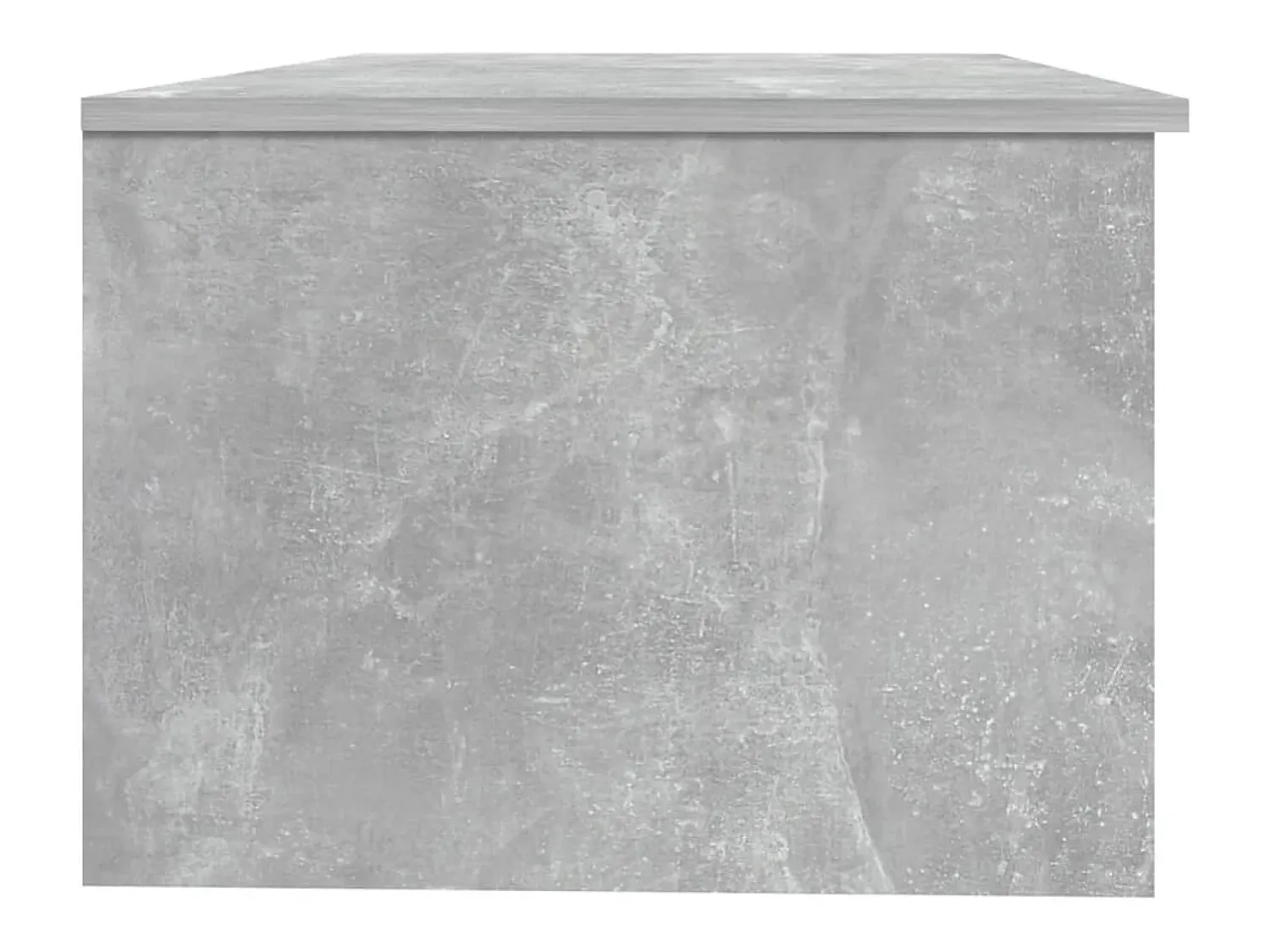 Mesa De Centro|vidaxl Mesa de centro 102x50x36 madeira processada cinza cimento Cinzento