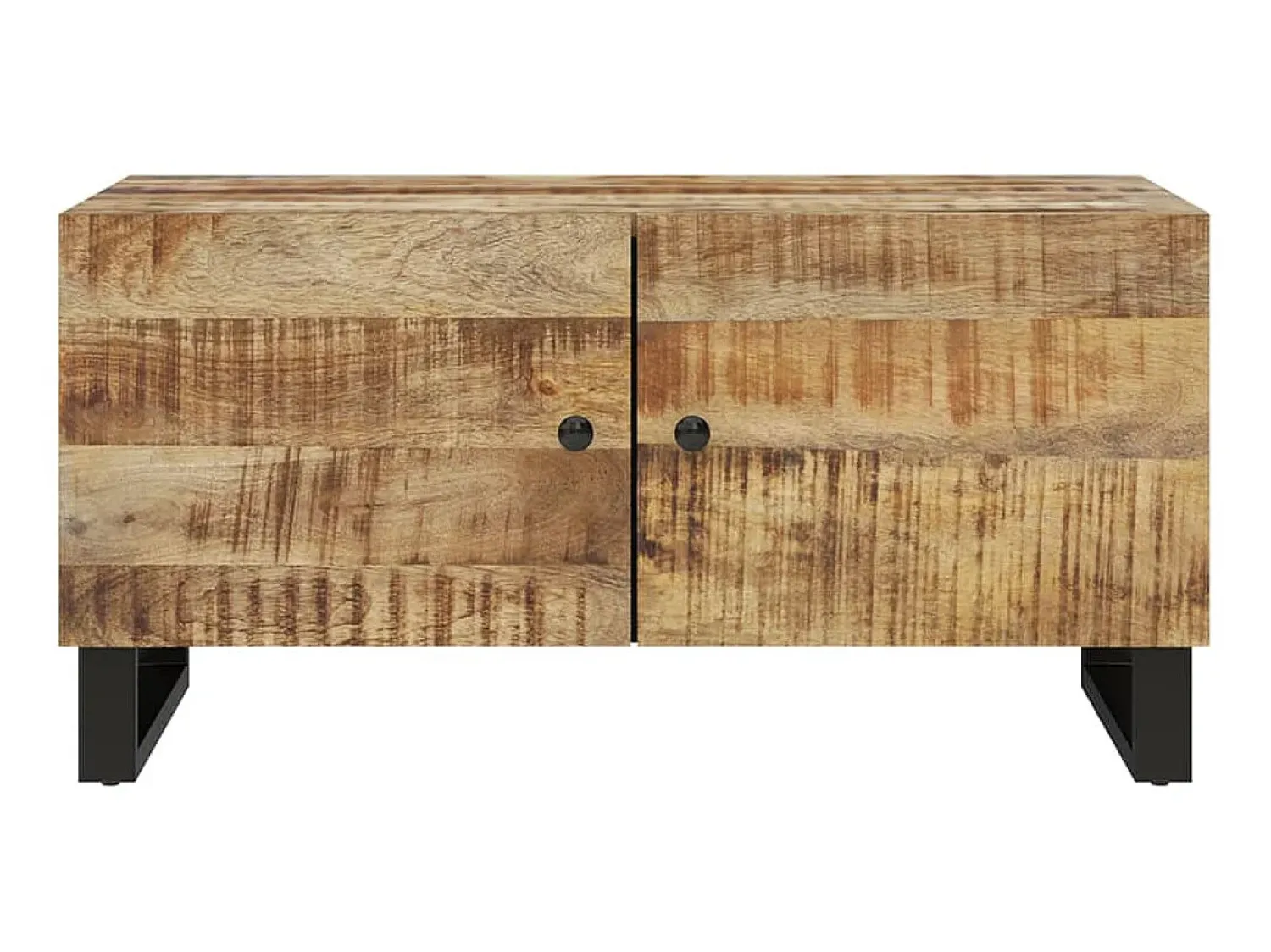Online Mesa de centro 80x50x40 madeira mangueira maciça/deriv. madeira PT529249 Castanho