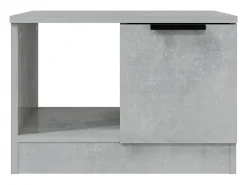 Hot vidaxl Mesa de centro 50x50x36 madeira processada cinza cimento Cinzento