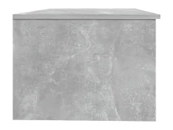 Sale Mesa de centro 102x50x36 madeira processada cinza cimento PT570695 Cinzento