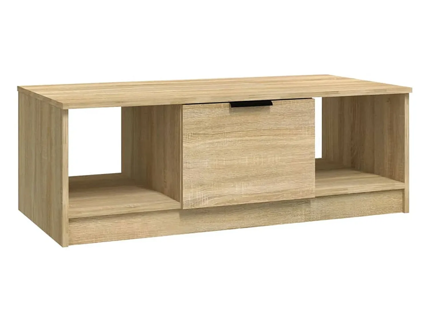 vidaxl Mesa de centro 102x50x36 madeira processada carvalho sonoma^ Mesa De Centro