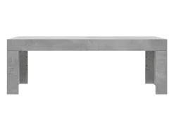 Mesa De Centro|vidaxl Mesa de centro 102x50x36 madeira processada cinza cimento Cinzento