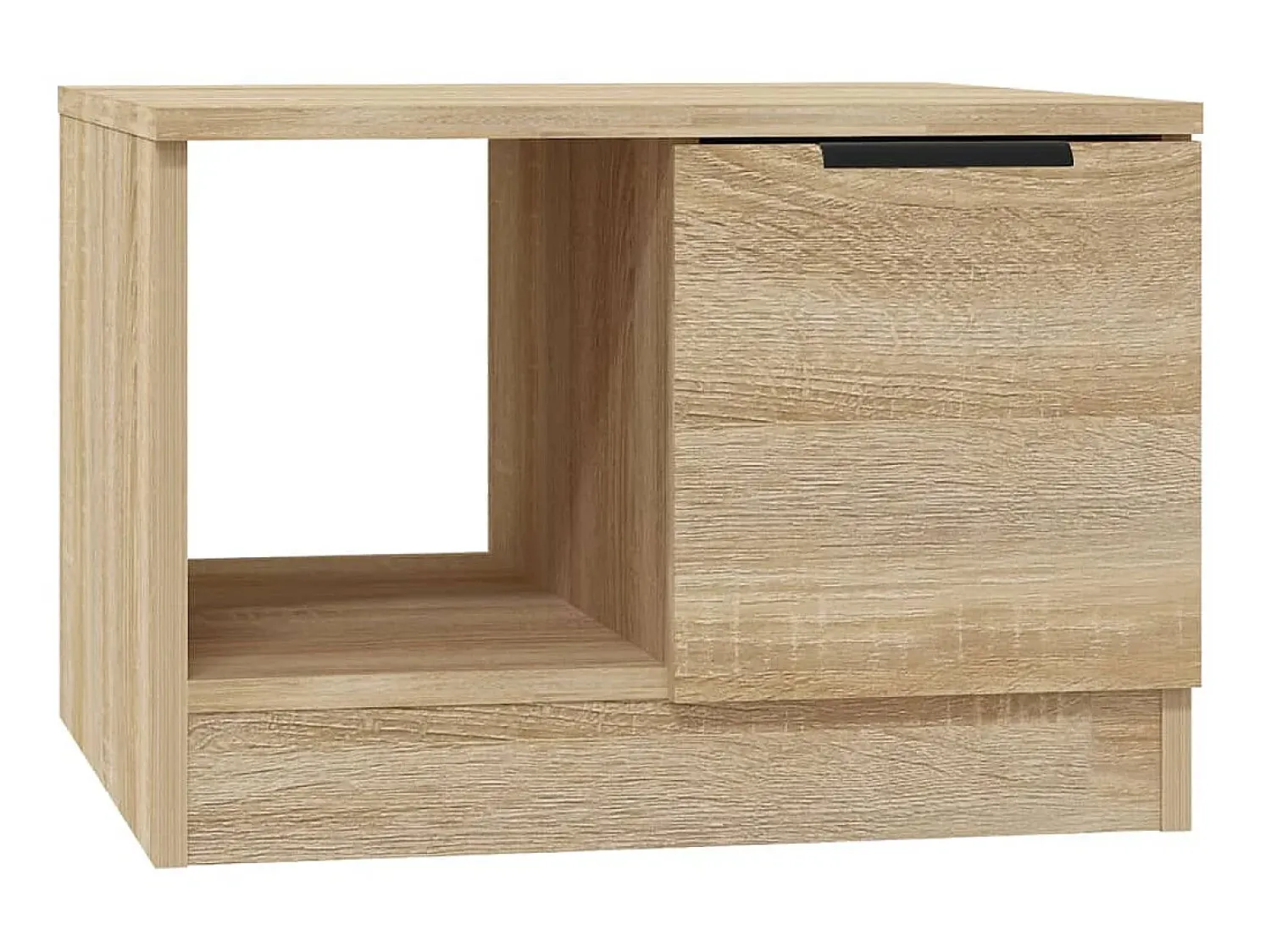 Mesa De Centro* Mesa de centro 50x50x36 madeira processada carvalho sonoma PT584547 Castanho