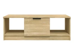 Best Mesa de centro 102x50x36 madeira processada carvalho sonoma PT924902 Castanho