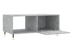 Mesa De Centro*vidaxl Mesa de centro 90x50x40 madeira processada cinza cimento Cinzento claro