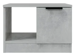 New Mesa de centro 50x50x36 madeira processada cinza cimento PT644348 Cinzento