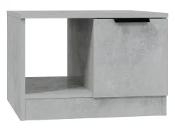 New Mesa de centro 50x50x36 madeira processada cinza cimento PT644348 Cinzento