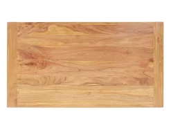 Mesa De Centro| Mesa de centro 110x60x35cm acácia maciça c/ acabamento a mel PT839137 Branco