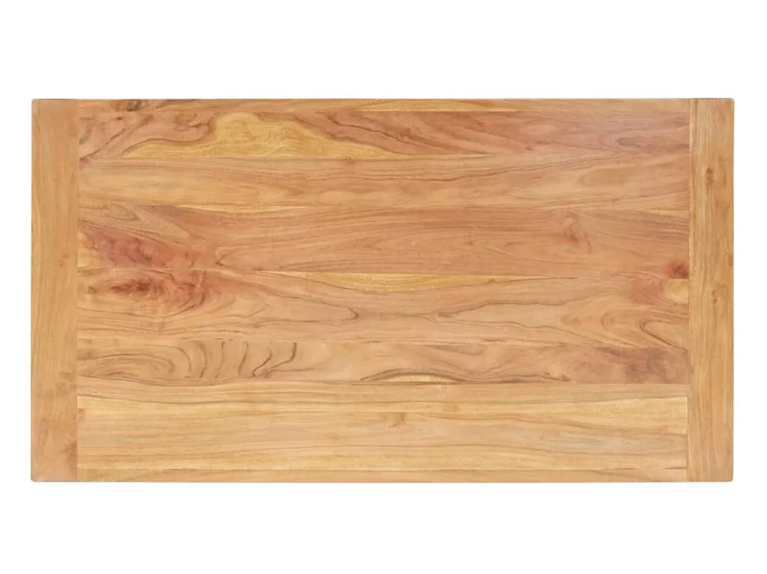 Mesa De Centro| Mesa de centro 110x60x35cm acácia maciça c/ acabamento a mel PT839137 Branco