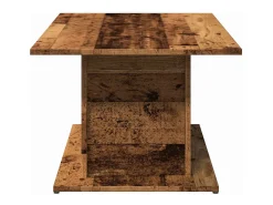 Clearance vidaxl Mesa de centro 102x55,5x40cm derivados de madeira madeira velha Natural claro