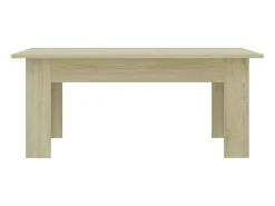 Mesa de centro 100x60x42cm derivados de madeira carvalho sonoma PT426766^ Mesa De Centro