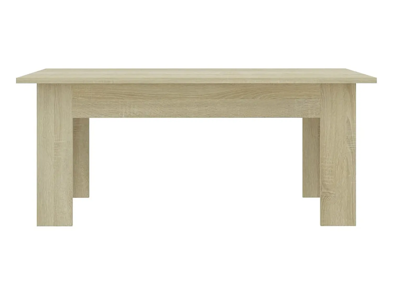 Mesa de centro 100x60x42cm derivados de madeira carvalho sonoma PT426766^ Mesa De Centro
