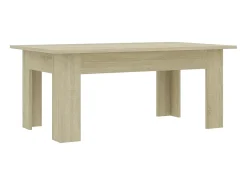 Mesa de centro 100x60x42cm derivados de madeira carvalho sonoma PT426766^ Mesa De Centro