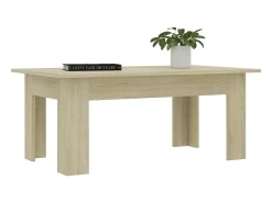 Mesa de centro 100x60x42cm derivados de madeira carvalho sonoma PT426766^ Mesa De Centro